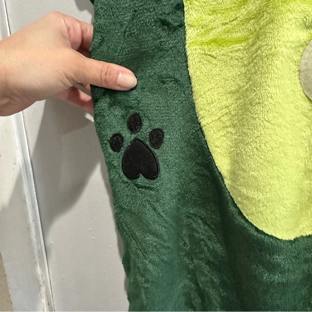 Green Dinosaur Onesie Costume Cosplay Cozy Size Medium - Picture 4 of 14